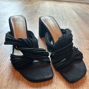 Coconuts by Matisse Slip On Heeled Sandal Size 8